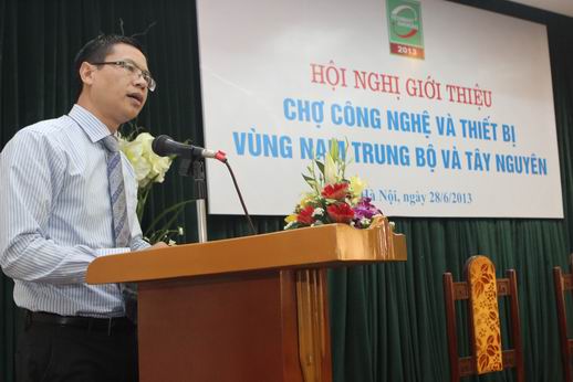 TS. Lê Xuân Định phát biểu tại HN Giới thiệu Techmart ĐakNong 2013